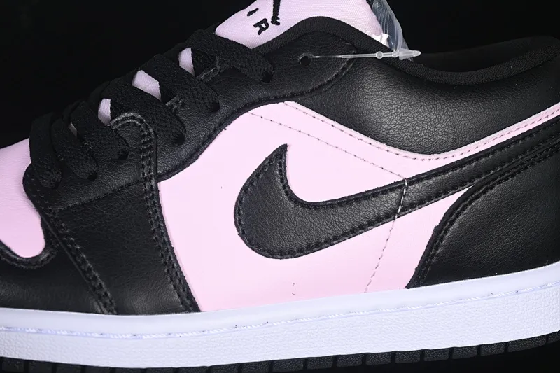 All categories Air Jordan Jordan series basketball shoes Air Jordan 1 Low Air Jordan 1 Low AJ1 Joe 1 black powder low-top cultural casual sneakers IO3394-663